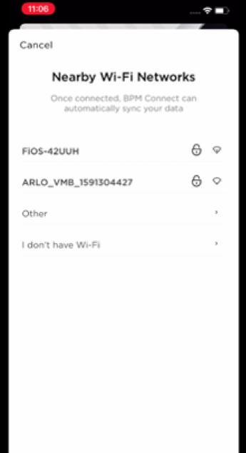 Connect to Wifi network