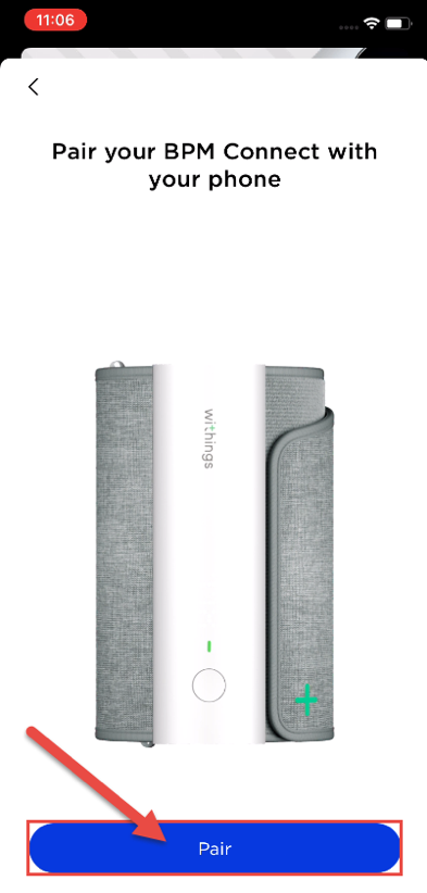 Pair device with your phone