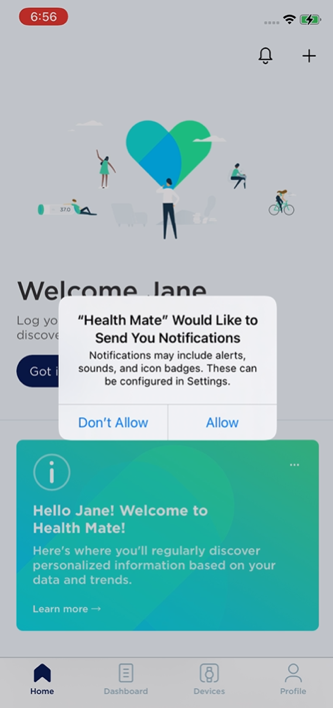 Notification preferences
